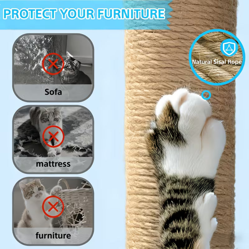 Multi-Tiered Cat Tree Tower