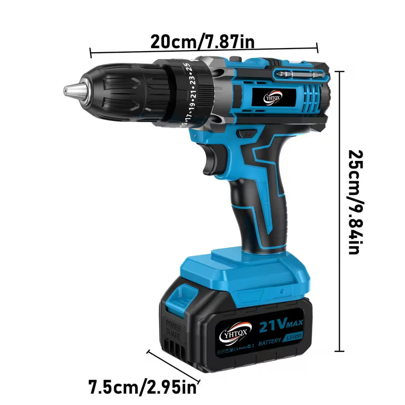 Lithium Battery Brushless Cordless Electric 2-4pcs Set, Industrial