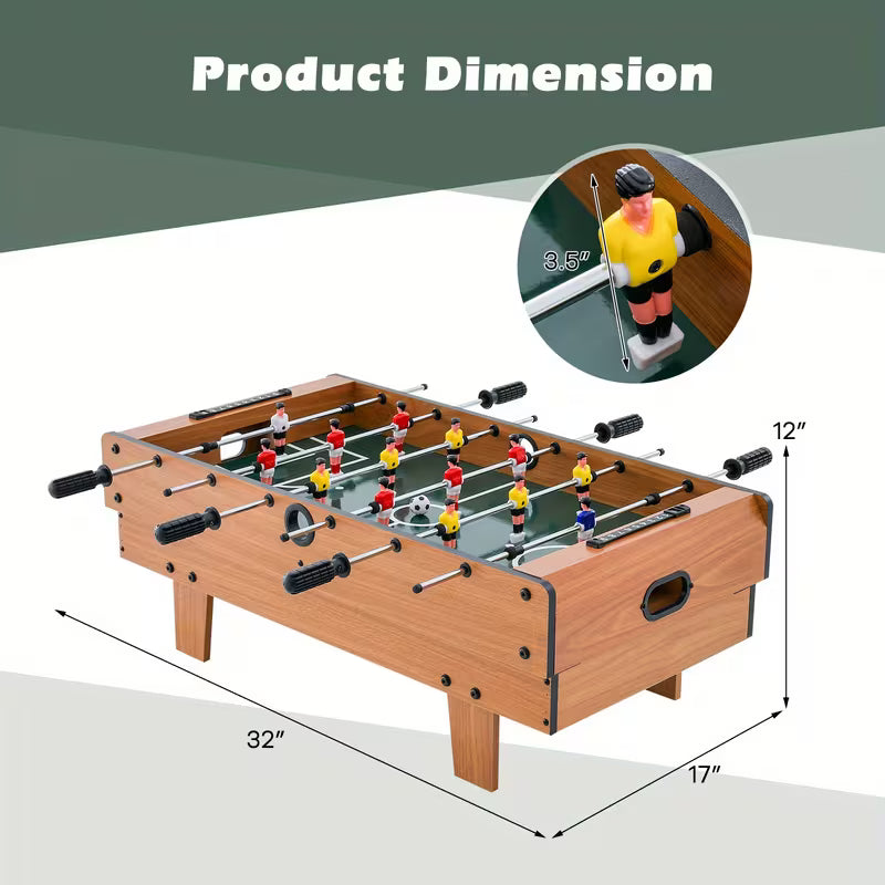 MULTIGOT 4-in-1 Combo Game Table Set Wooden