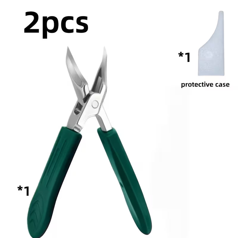 2pcs Set for Thick Nails And Ingles - Made of Heavy-Duty Stainless Steel with High-Precision