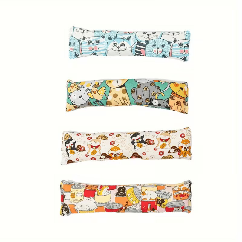 Random Color Cat Grass Chew Toy Pillow, Keep Your Cat Set, Random Color