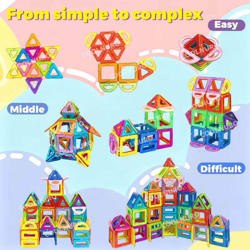 Magnetic Building Blocks Set