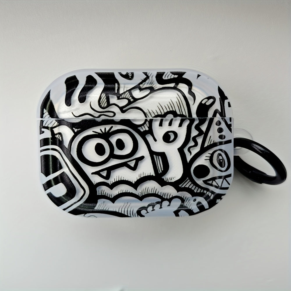 Of Transparent Black Full-screen Little Monster Set, Black