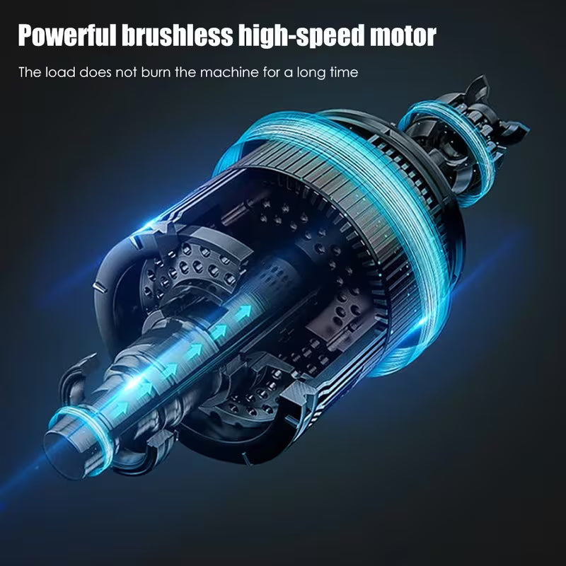 Weed Wacker Battery Operated, 600W Cordless Grass Trimmer 51INCH Height Adjustable Brush Cutter