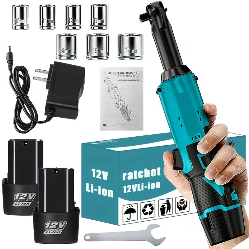 Set of Cordless Electric Ratchet Wrenches