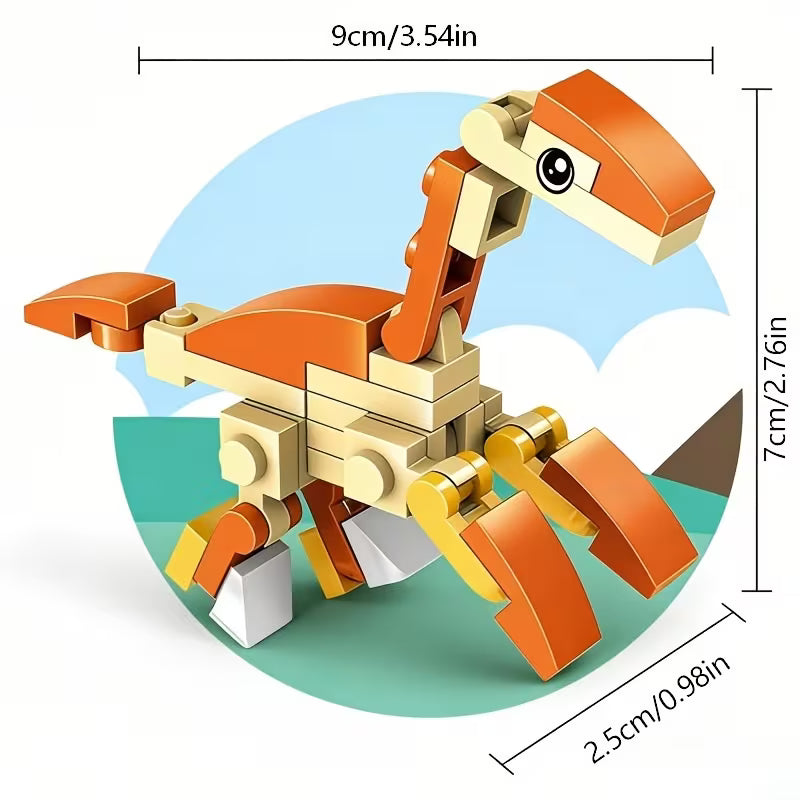Kids Animal Dinosaur Building Block Set