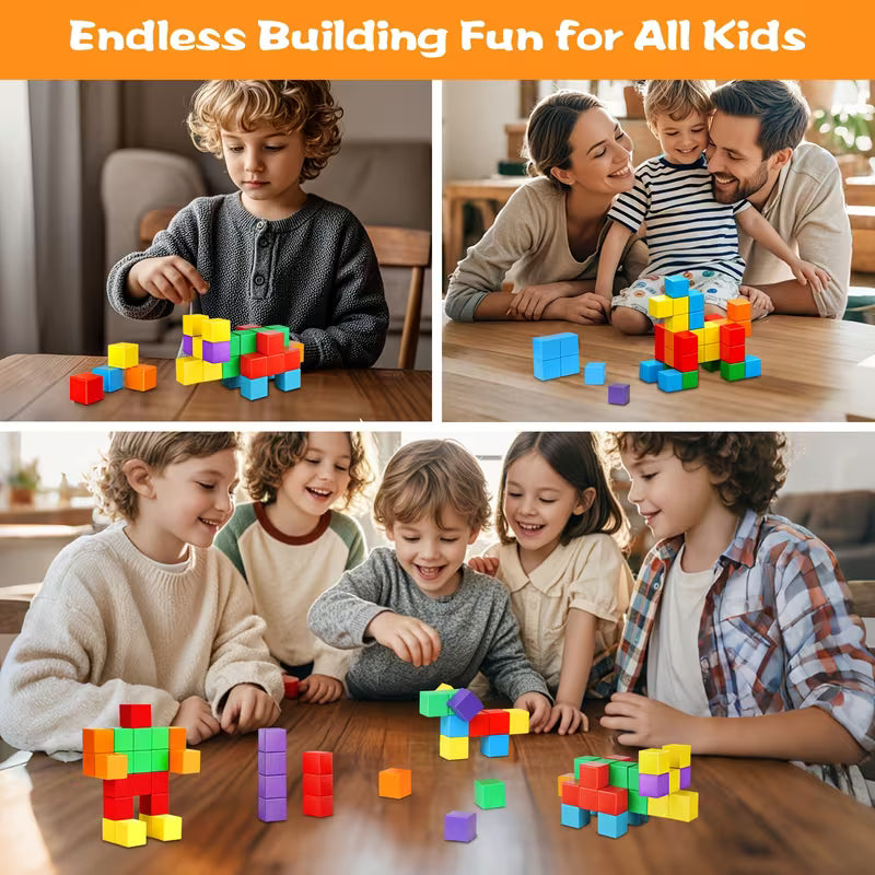 35-Piece Magnetic Building Blocks