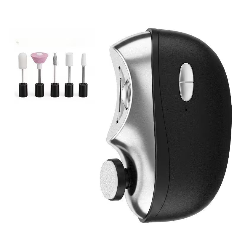 A Newly Upgraded Electric Nail Drill, Equipped with Five Grinding Heads And Featuring