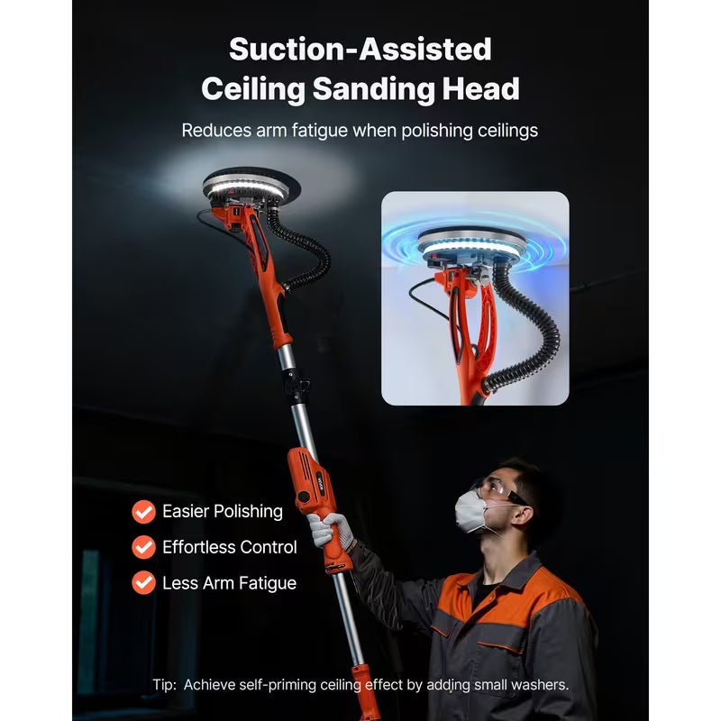 VEVOR Drywall Sander, 950W Electric Drywall Sander