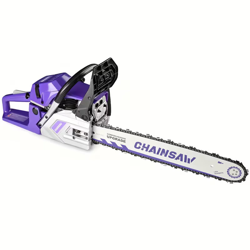 62cc Gasoline Chainsaw - Equipped with A Powerful Two-stroke Engine