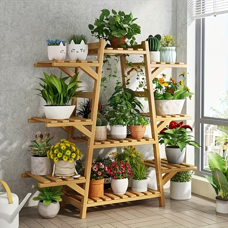 1 Balcony Plant Stand Storage Rack Indoor Succulent & Vine Plant Stand Plant Pot Rack Modern Living
