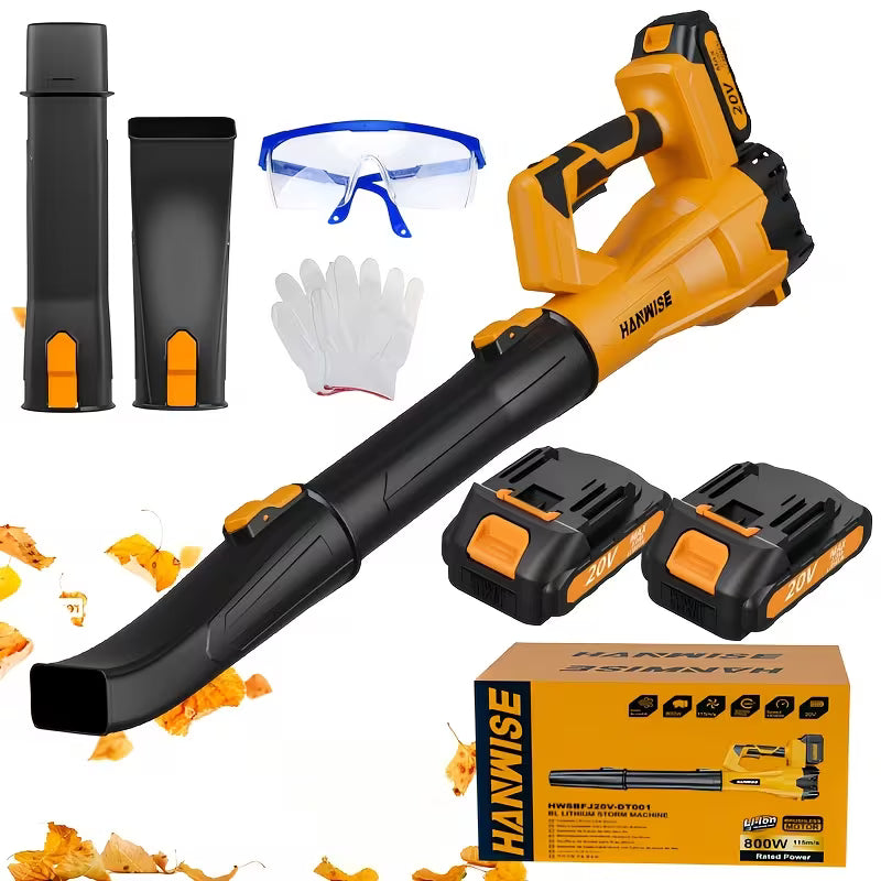 Electric Leaf Blower Cordless- 650 CFM 250 MPH
