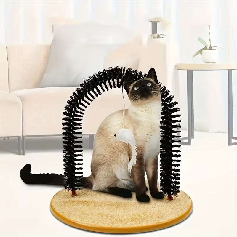 1pc Grooming Brushes And Tickle Toys That Cats Can'T Resist Set