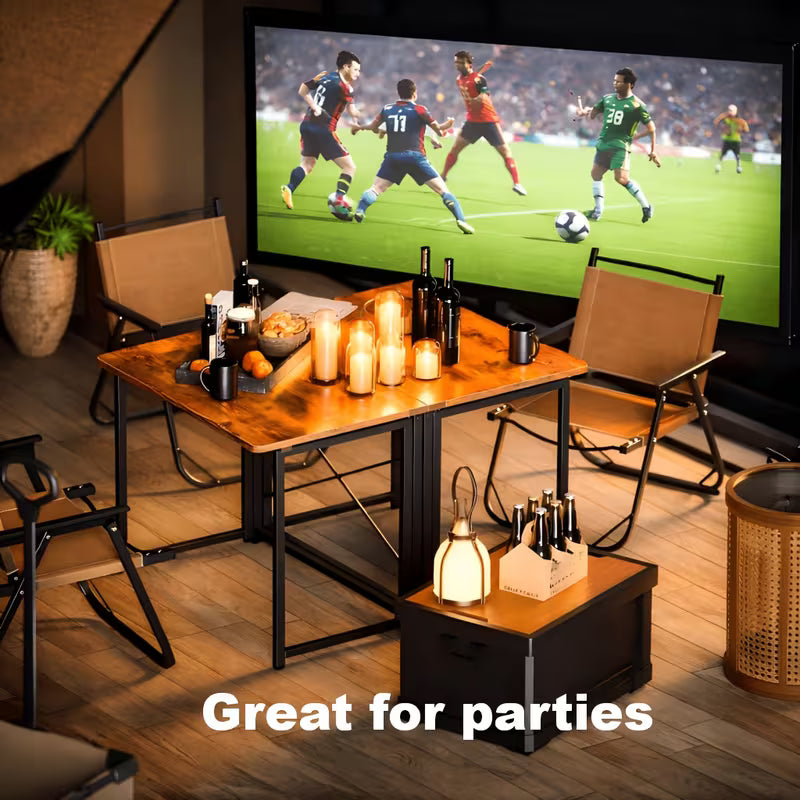 31.5 Inch Folding Table for Gatherings And Leisure Entertainment