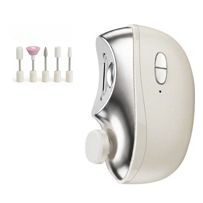 A Newly Upgraded Electric Nail Drill, Equipped with Five Grinding Heads And Featuring