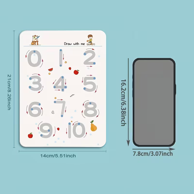 Reusable Workbook for Kids Paper