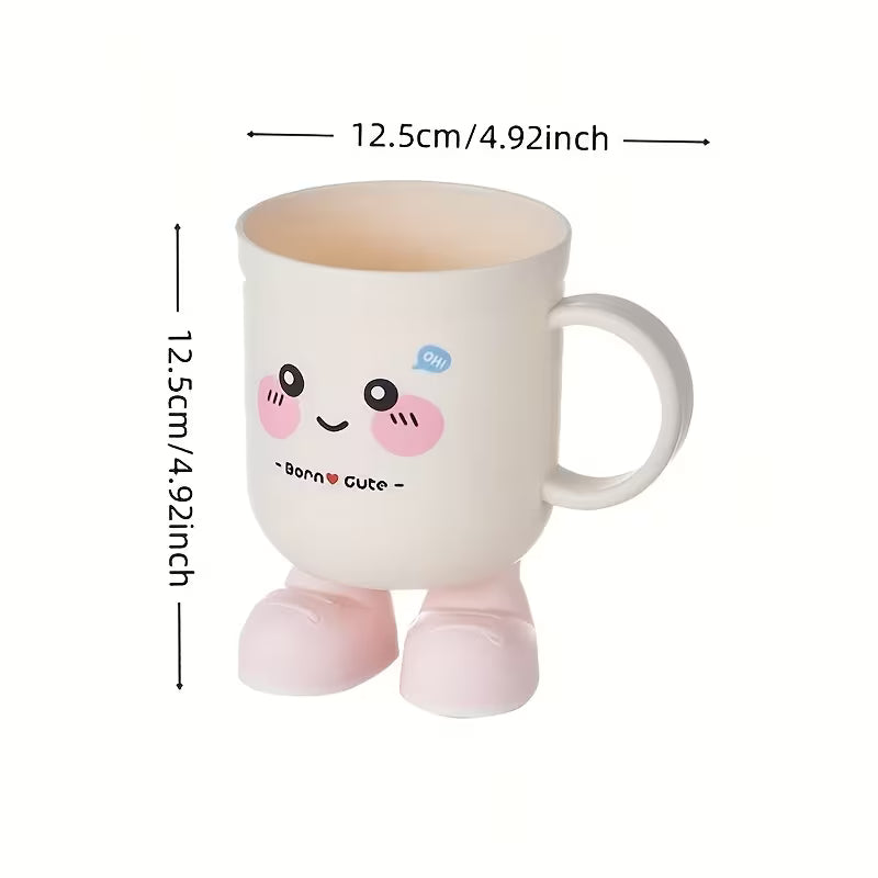 Toothbrush Cup, Adorable Household Toothbrush Holder, Student Dormitory Mouthwash Cup