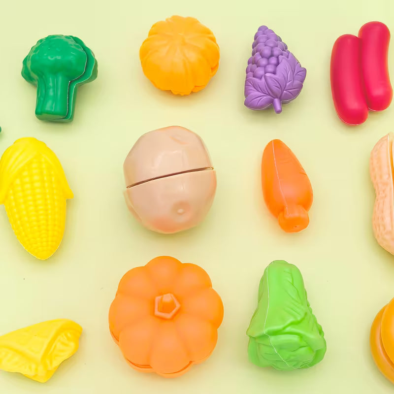 15-Piece Random Color Advanced Simulation Kitchen Toy Set
