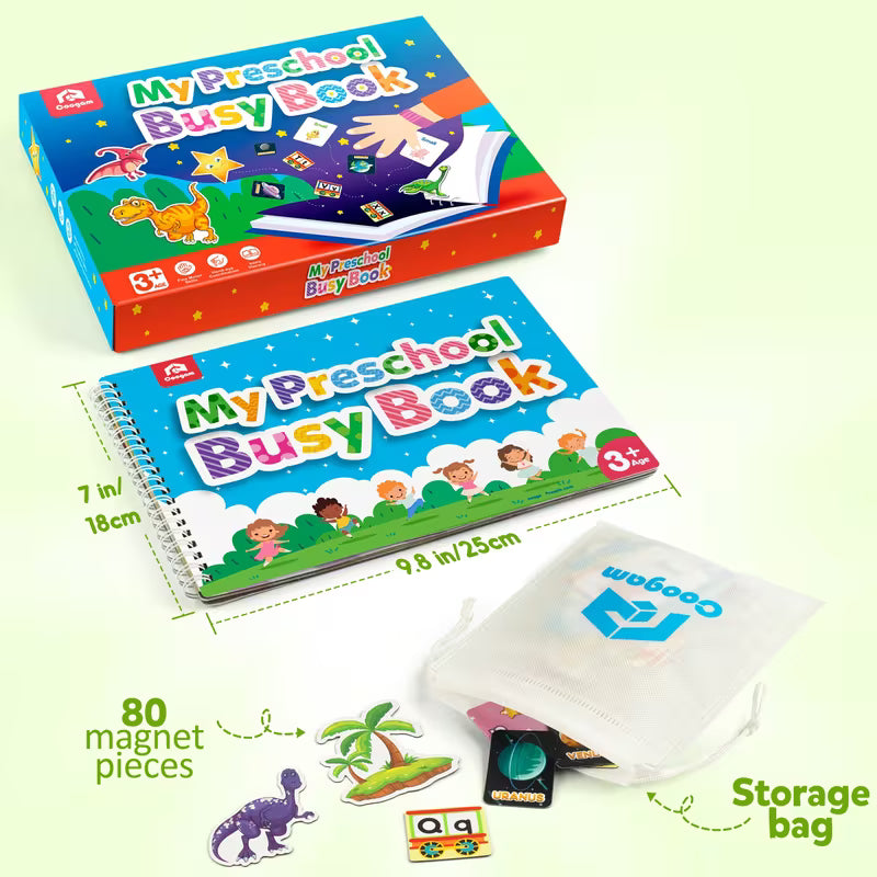 Coogam 80-Piece Magnetic Stickers