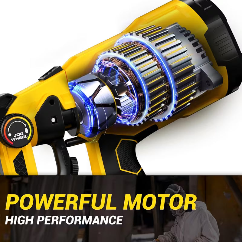 HVLP Paint Sprayer, High Power Electric Spray Gun with 27.05oz Container