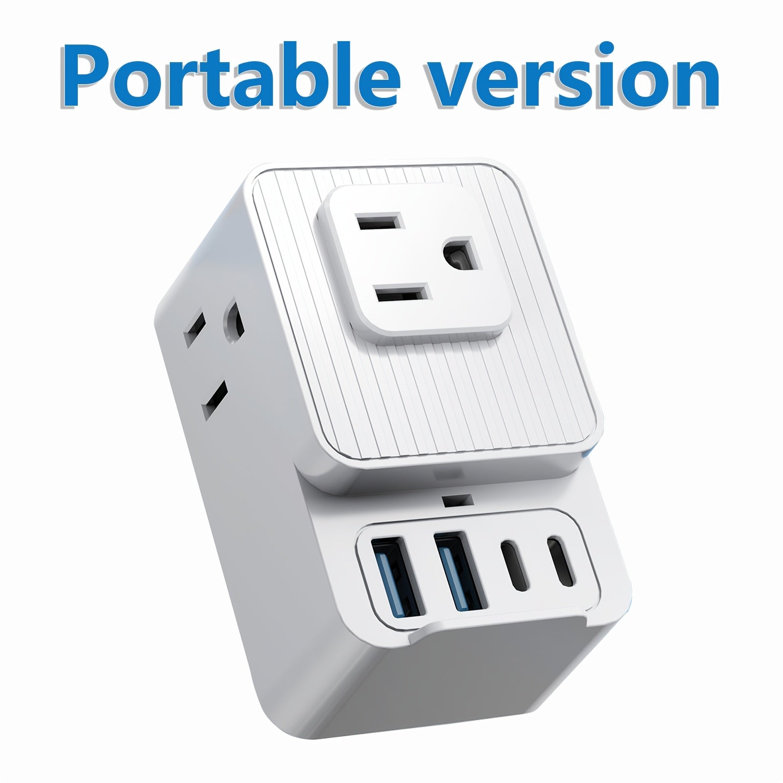 Outlet Extender Portable 7-in-1 Multi-Plug