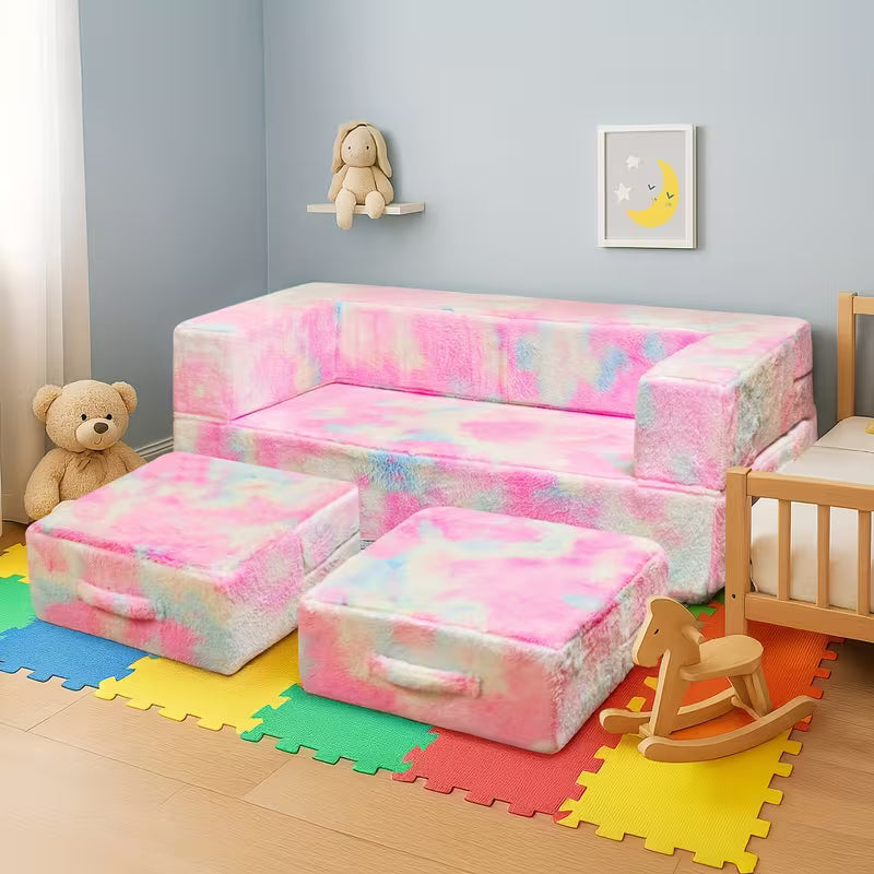 Sofabed Set, Luminous Folding Sofa Bed, Multifunctional Folding Sofa Cushion Suitable For Game
