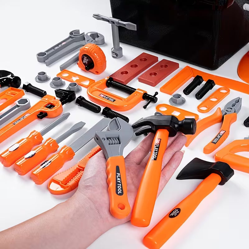 41/42/53/63-Piece STEM Sensory Toys • Educational Repair Tool Storage