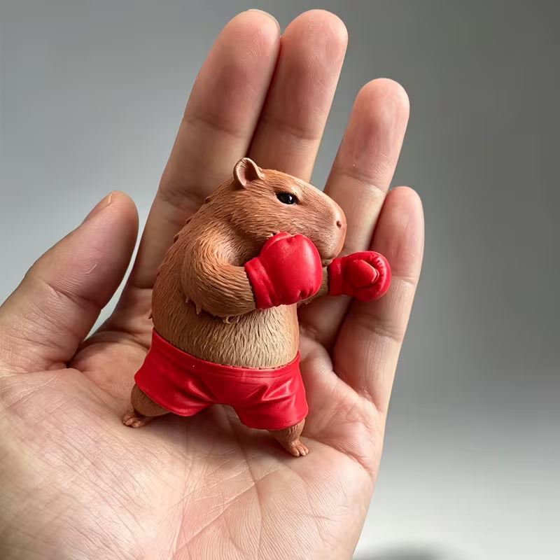 Cute Capybara Figurine Plastic