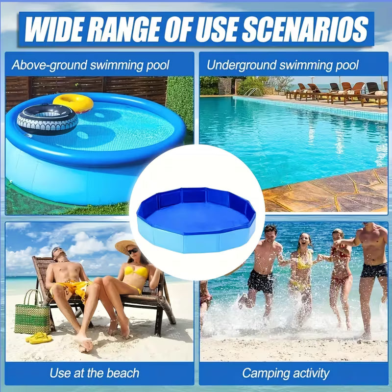 1pc Cat Water Pool Toy, 2-Color Optional Foldable PVC Cat Set, Pvc