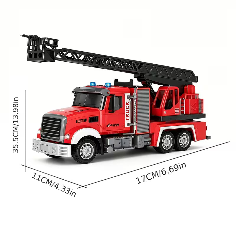 1:12 11 Channels RC Fire Truck 2.4GHz