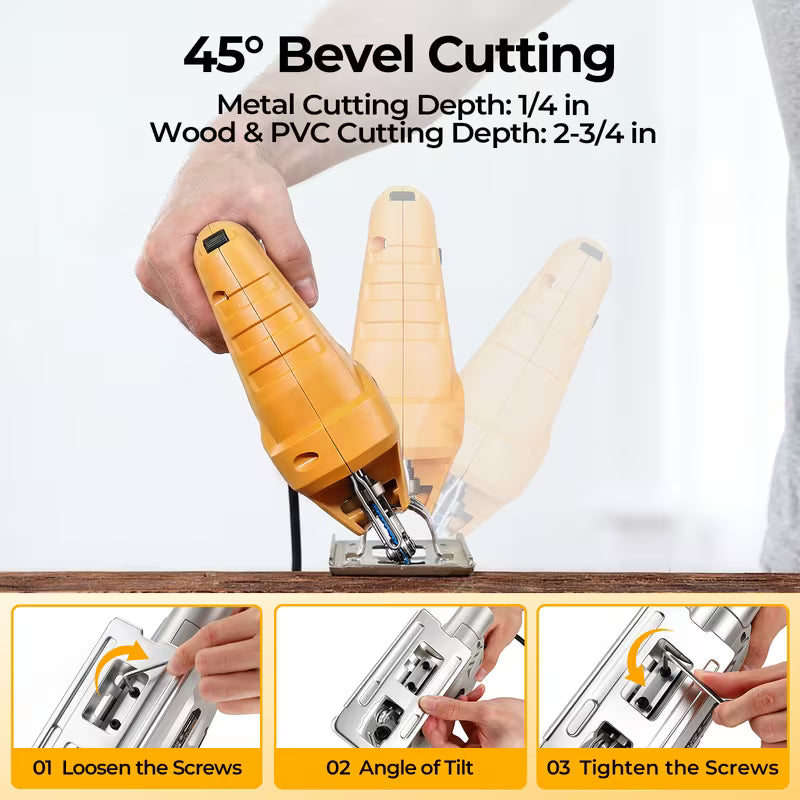 DEKO Corded Electric Jigsaw