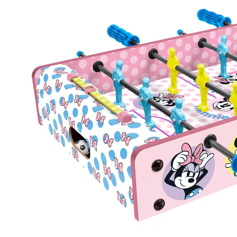 Minnie Mouse Wooden Tabletop Foosball Game