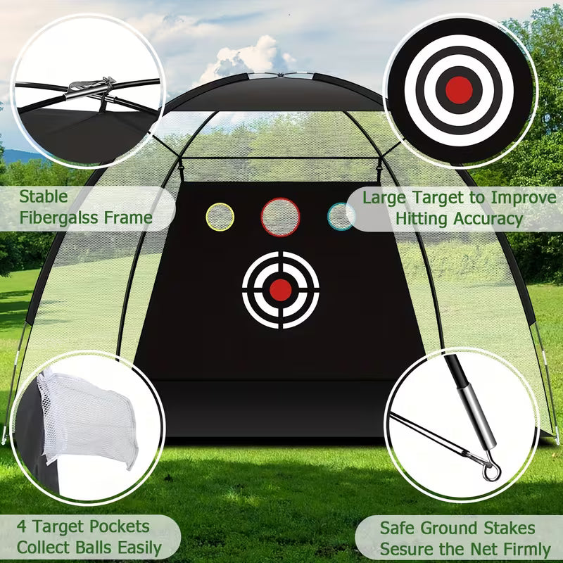 Golf Net Include Multiple Toy Golf Balls