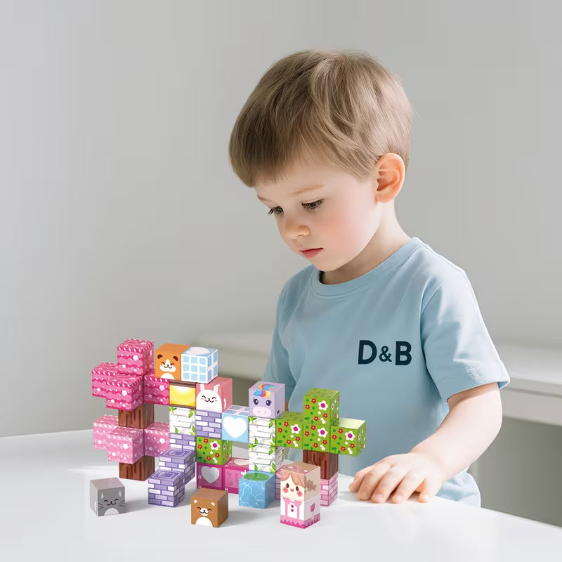 40-Piece Magnetic Tiles