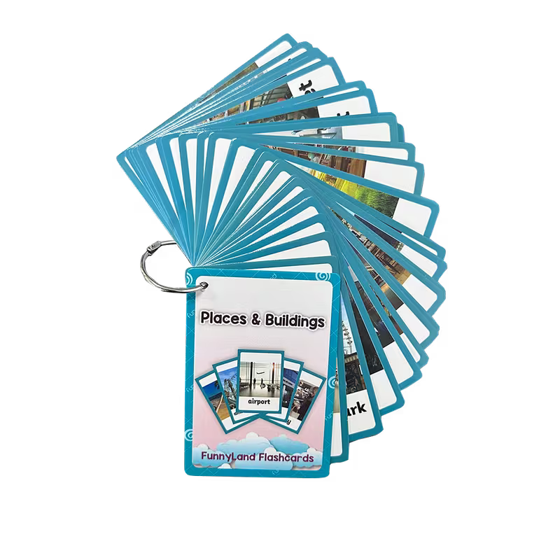 Places Vocabulary Cards for Kids