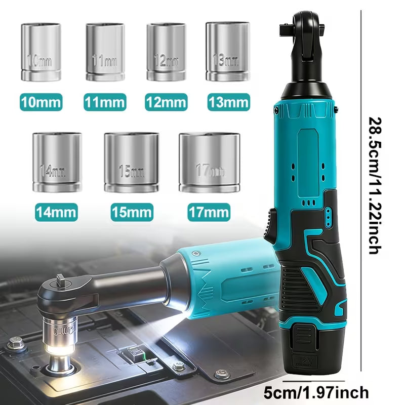 Set of Cordless Electric Ratchet Wrenches