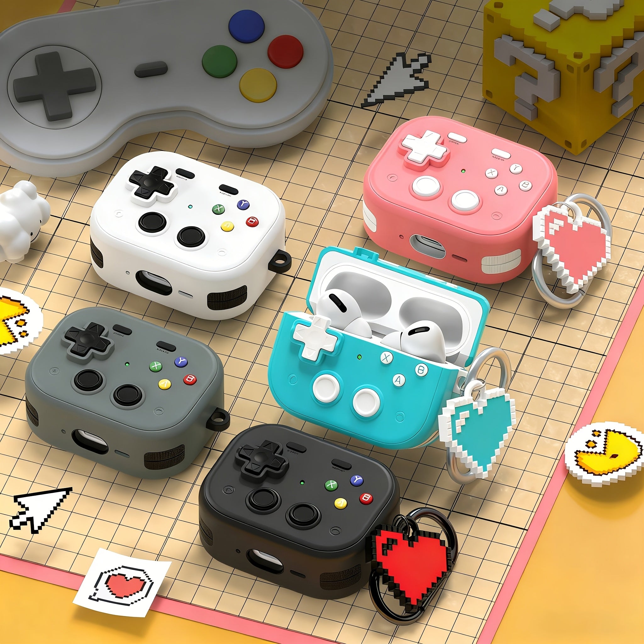 For Airpods Pro 3/for Airpods 4 Case, Silicone