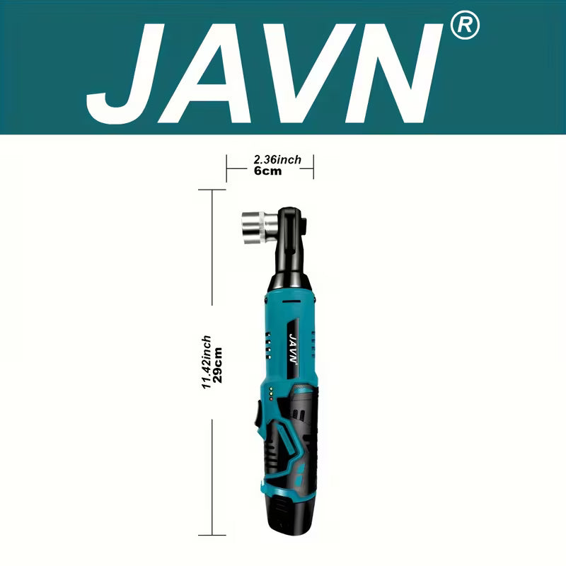 Set JAVN 12V Electric Wrench, 45NM 3/8'' Ratchet