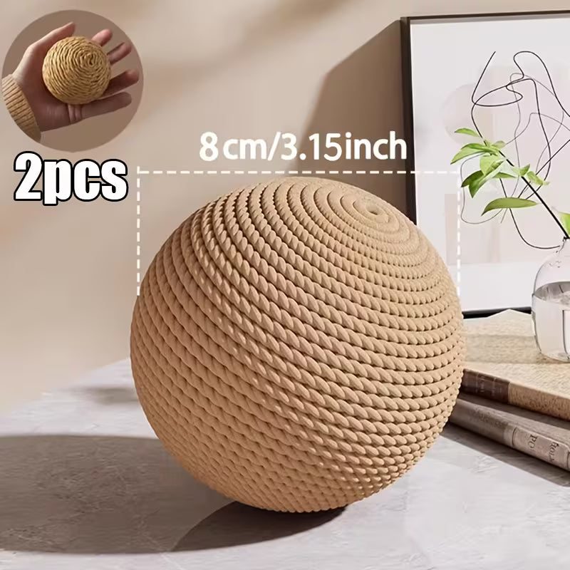 Large Sisal Cat Toy Ball |Safety Sisal Material Set