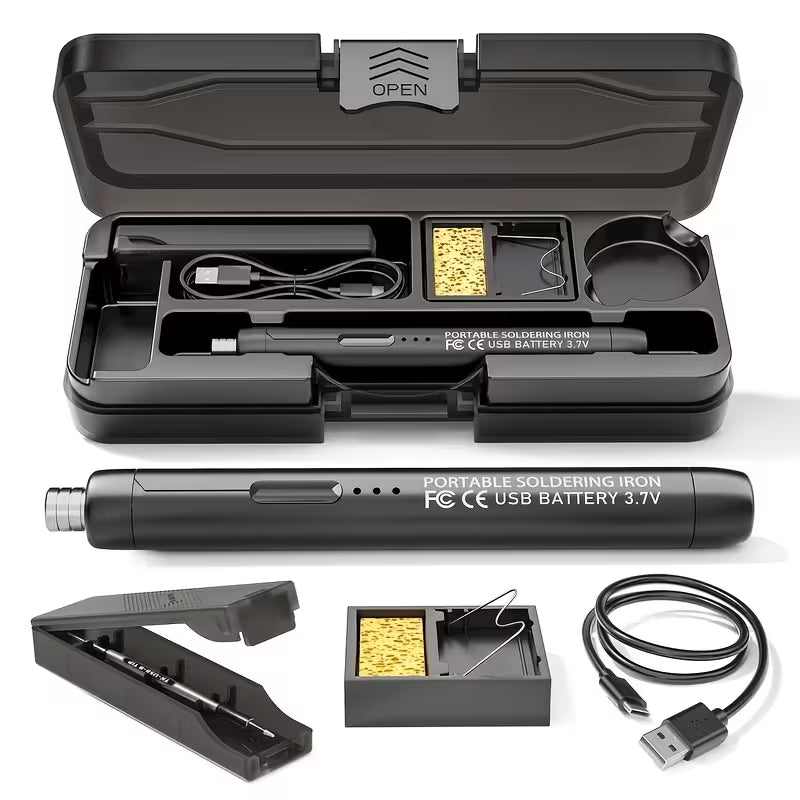 Upgraded USB Soldering with 3 Adjustable Temperature Levels, Portable