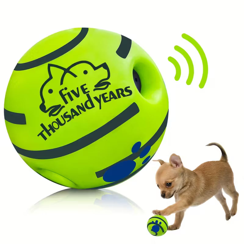 Pet Interactive Rolling Sound Ball Toy, Dog IQ