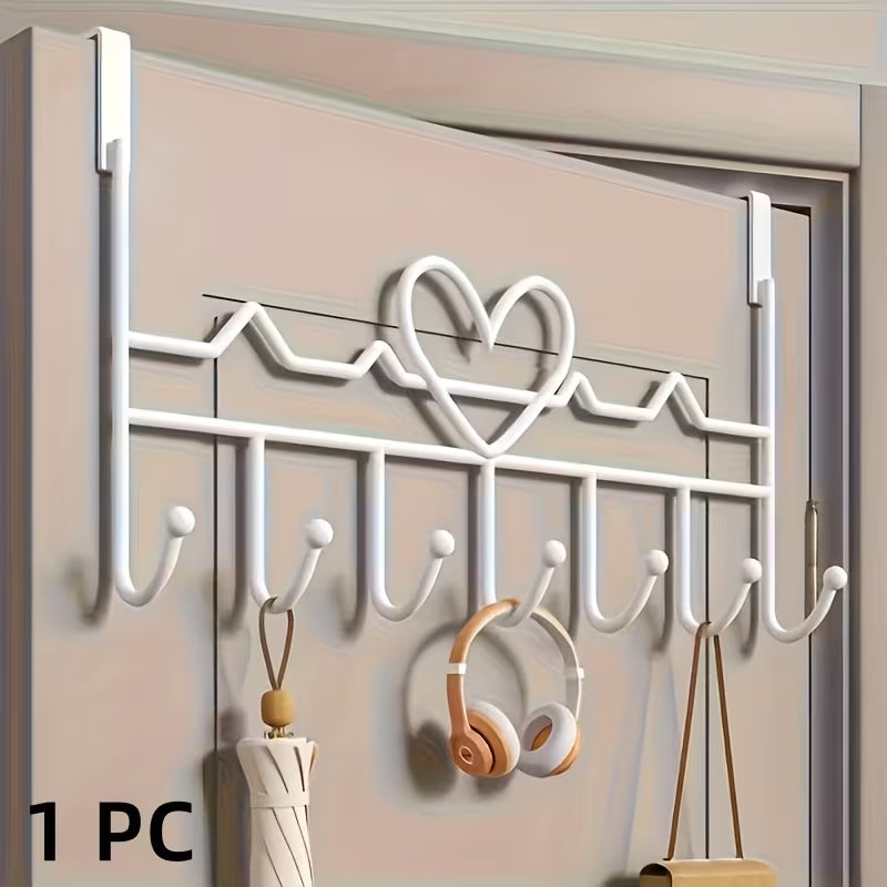 Random Colors and Random Styles, Easy-to-Install Door-Hanging Storage Rack - Space-Saving