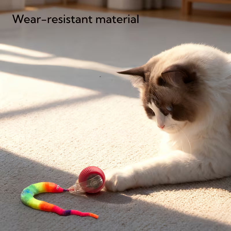 Smart Interactive Cat Ball Set, 2 Colors - Cat Entertainment