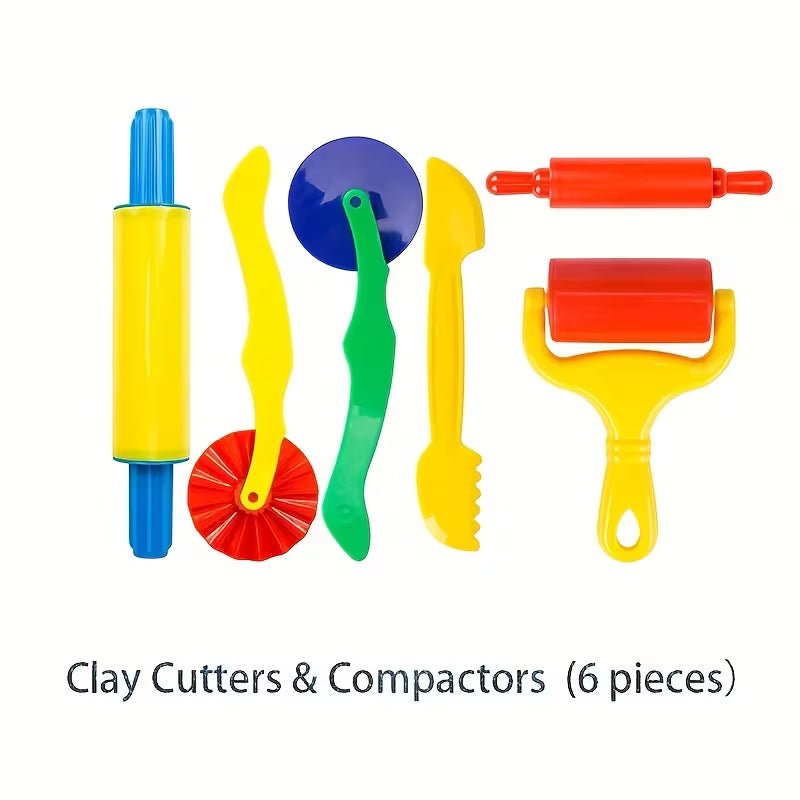 65-Piece Play Tool Set with ABC Letters