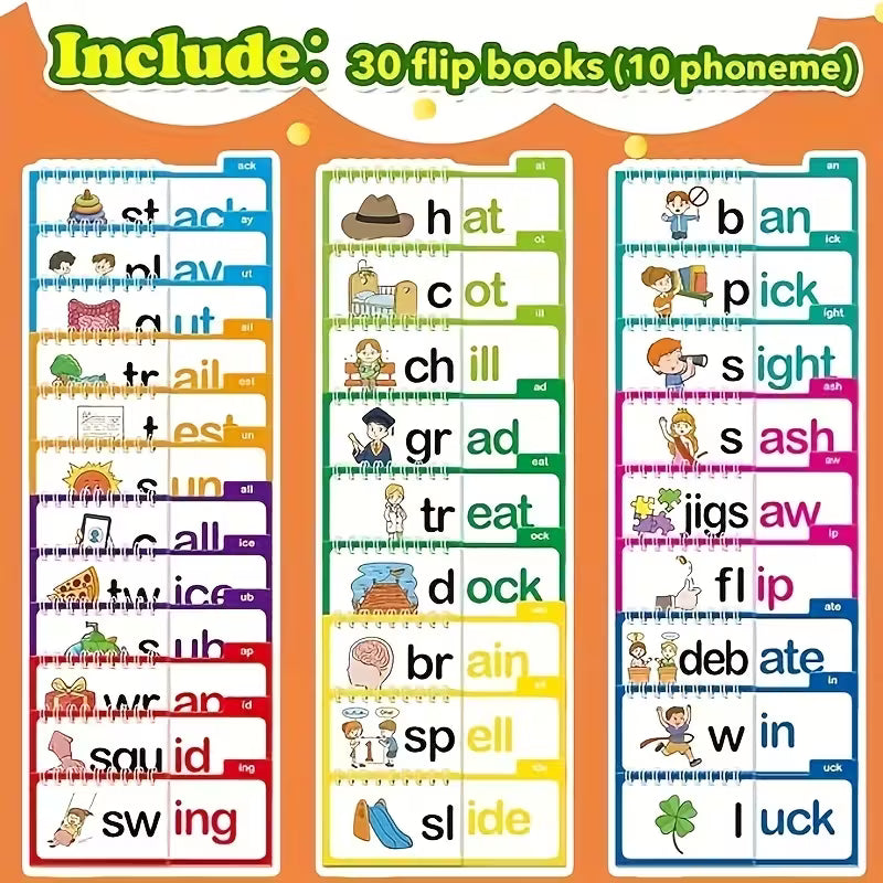 30-Piece Alphabet Words Professional Teaching Supplies Cards Colorful