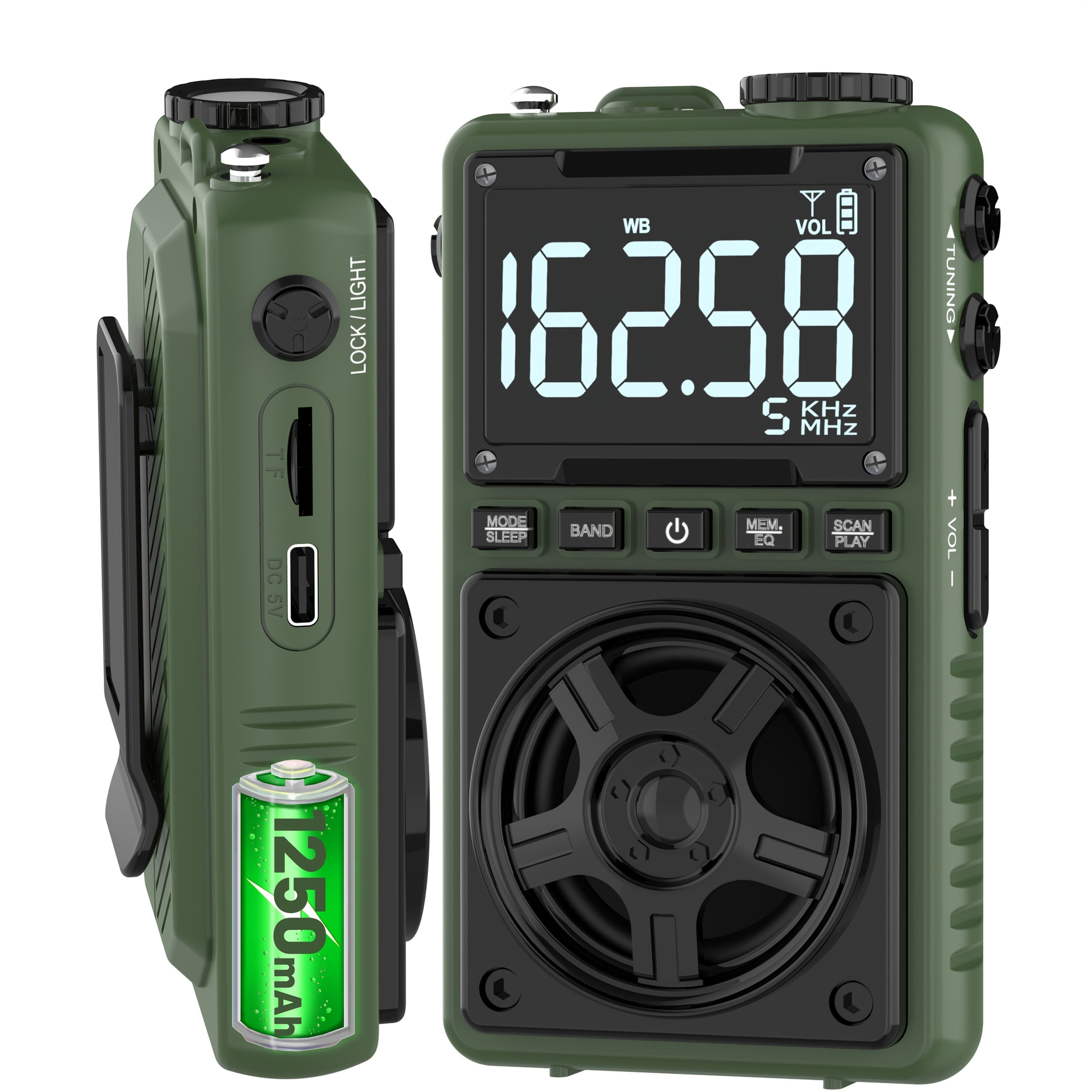 Wireless AM FM Shortwave Radio