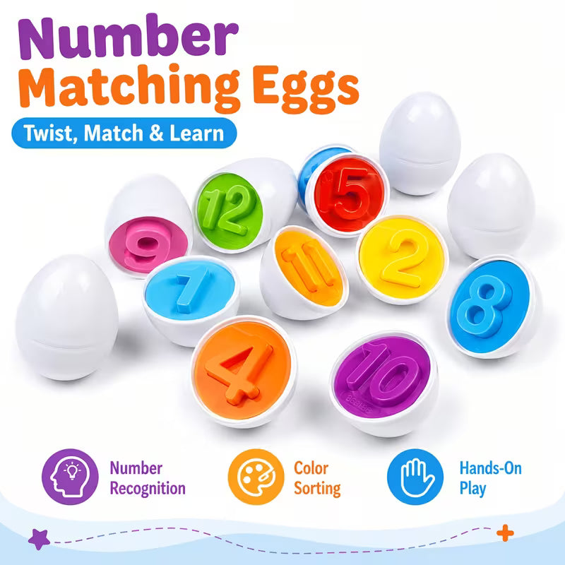 Cognitive Twister Egg Smart Matching Toy