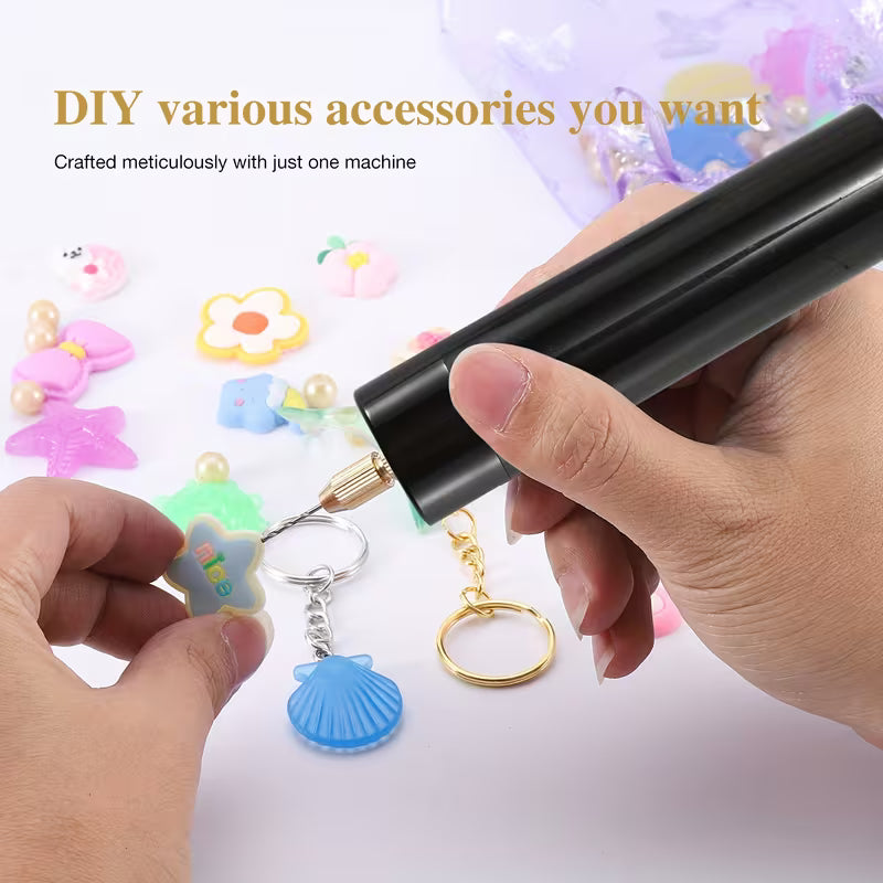 USB Powered Handheld Mini Electric Drill Set Hand Drill 3
