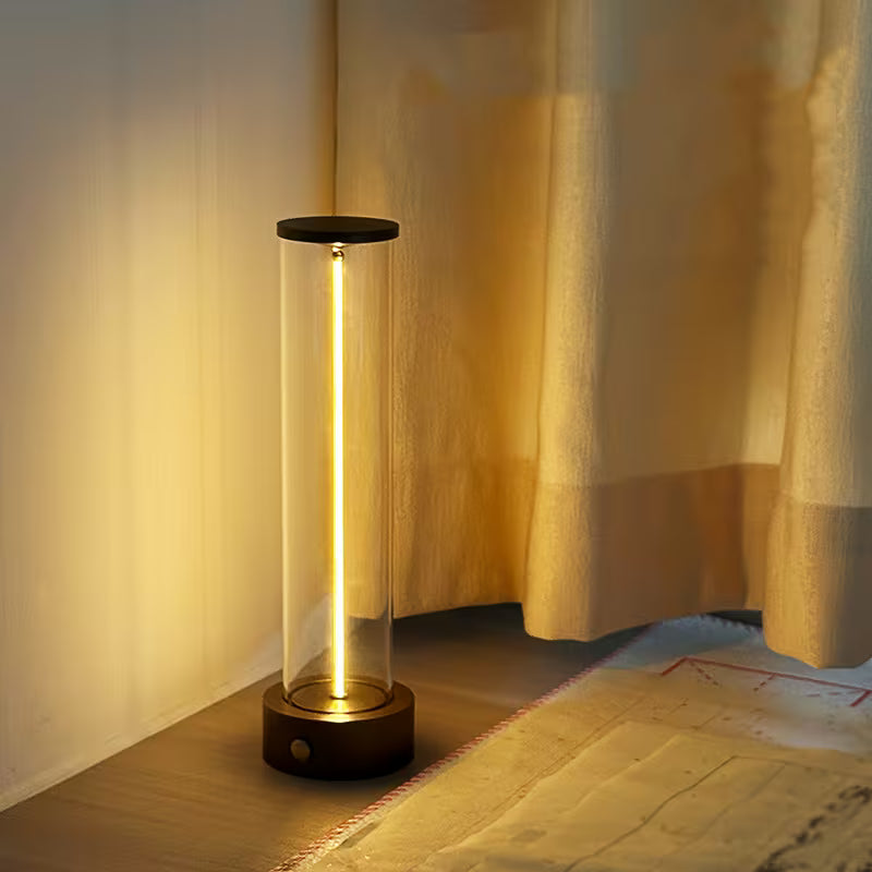 Minimalist Lamp Bedside Cordless Lamp Rechargeable Modern Bedside Table Lamp