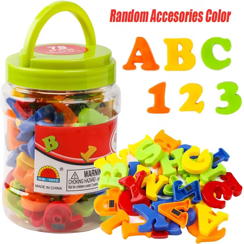 Magnetic Alphanumeric Set is an Ideal Choice for Early Language Learning
